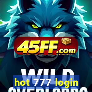 hot 777 login